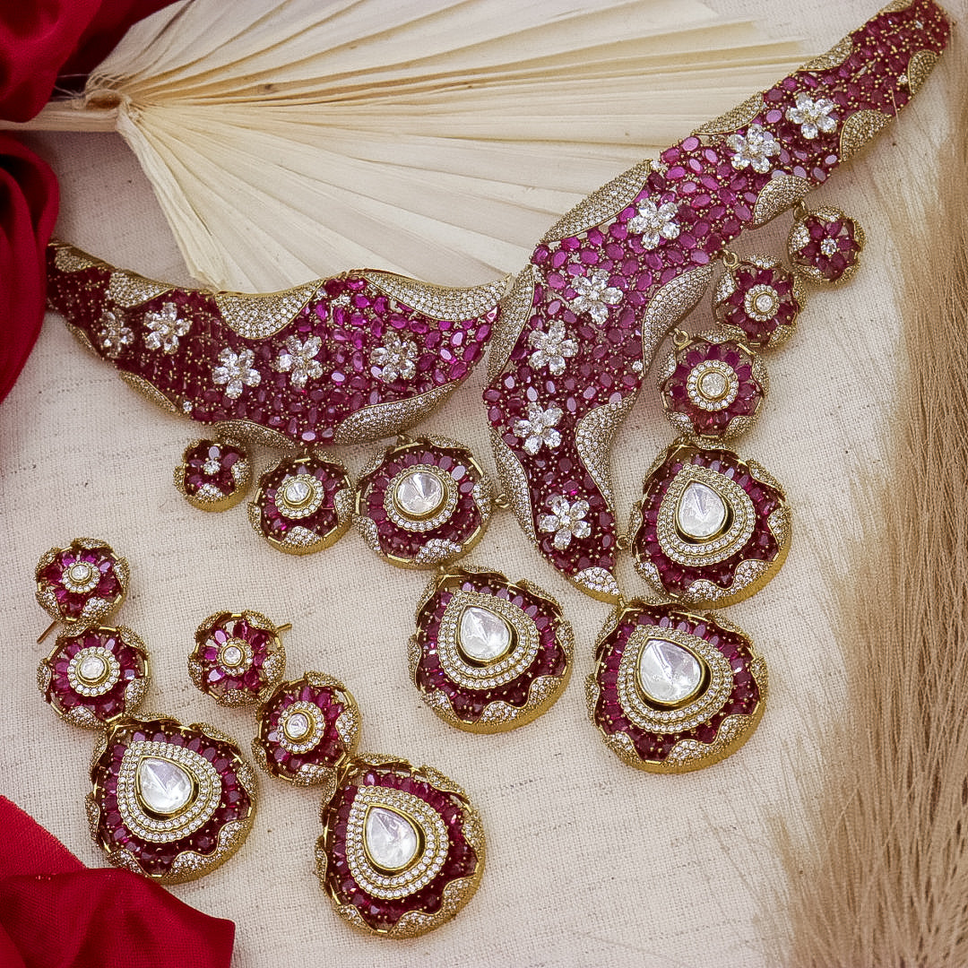 Haya Layered Moissianite Necklace
