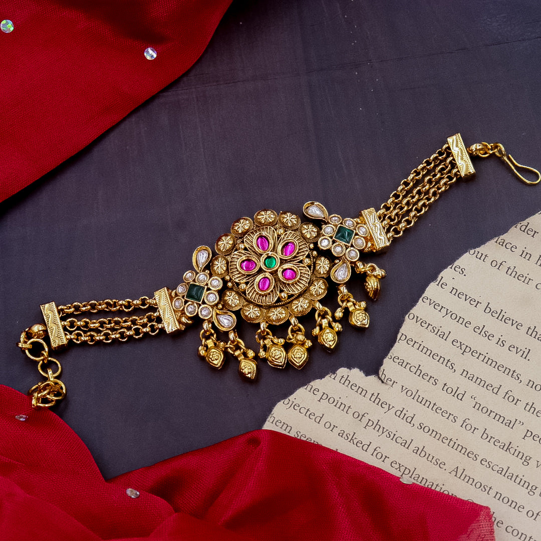 Prabha Brass Bracelet