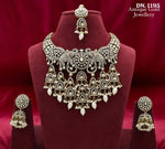 Load image into Gallery viewer, Premium Elephant Kundan Choker Set - White
