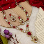 Load image into Gallery viewer, Giza Polki Set - Red