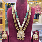 Load image into Gallery viewer, Renuka 2 Layer Long Heritage Necklace
