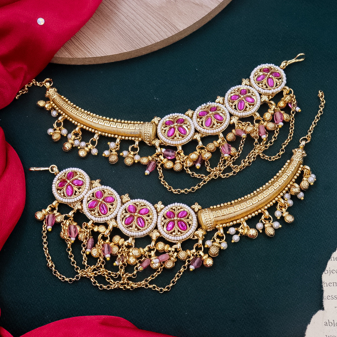 Vanita Bahubali Kanchain-Ruby