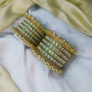 Gouthami Kundan Bangles Set - PAIR