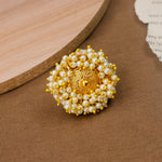Load image into Gallery viewer, Adjustable Copper Bajri Ring

