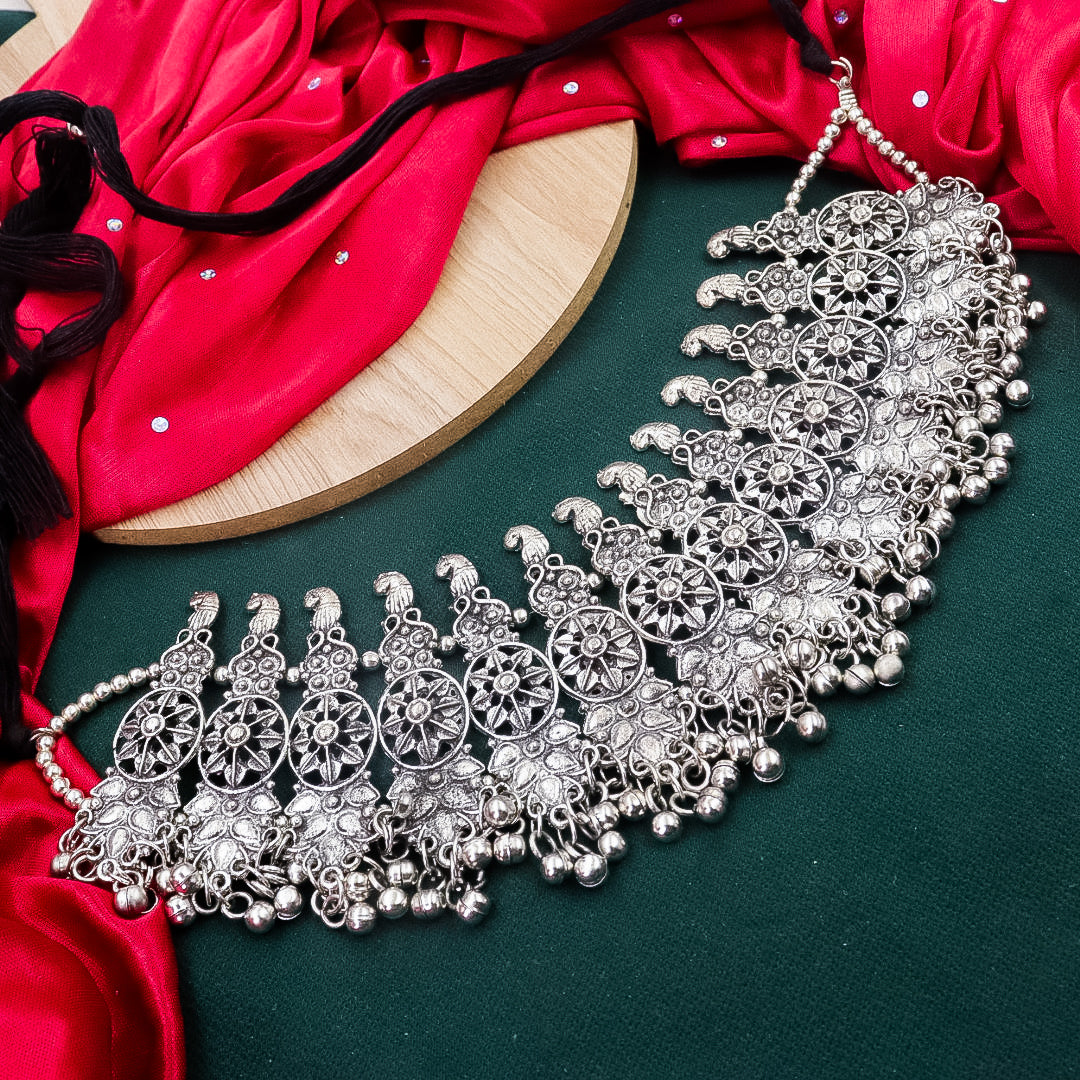 German Silver Choker