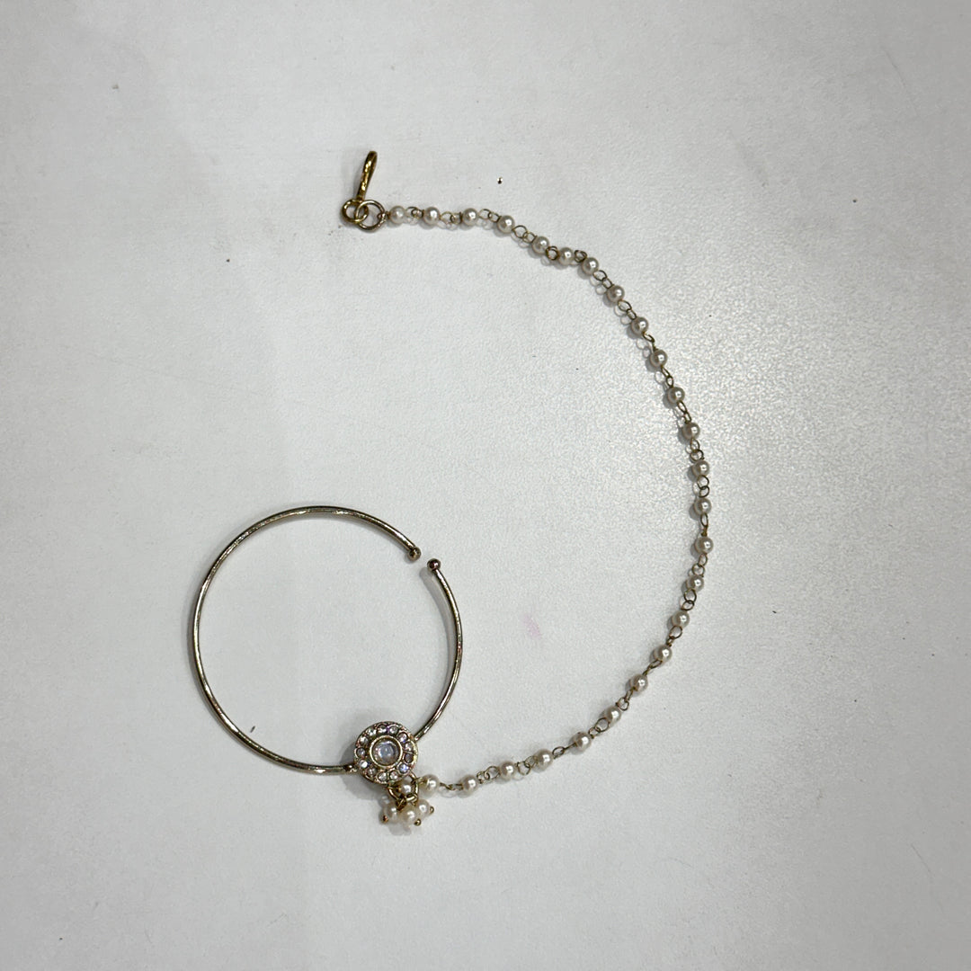 Arti Semi Bridal Choker Set (Sheeshphool, Nath, Earrings, Necklace)