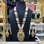 Load image into Gallery viewer, Naaz Moti Long Rajwadi Set