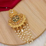 Load image into Gallery viewer, Diya Heritage Hair brooch  With Moti latakans