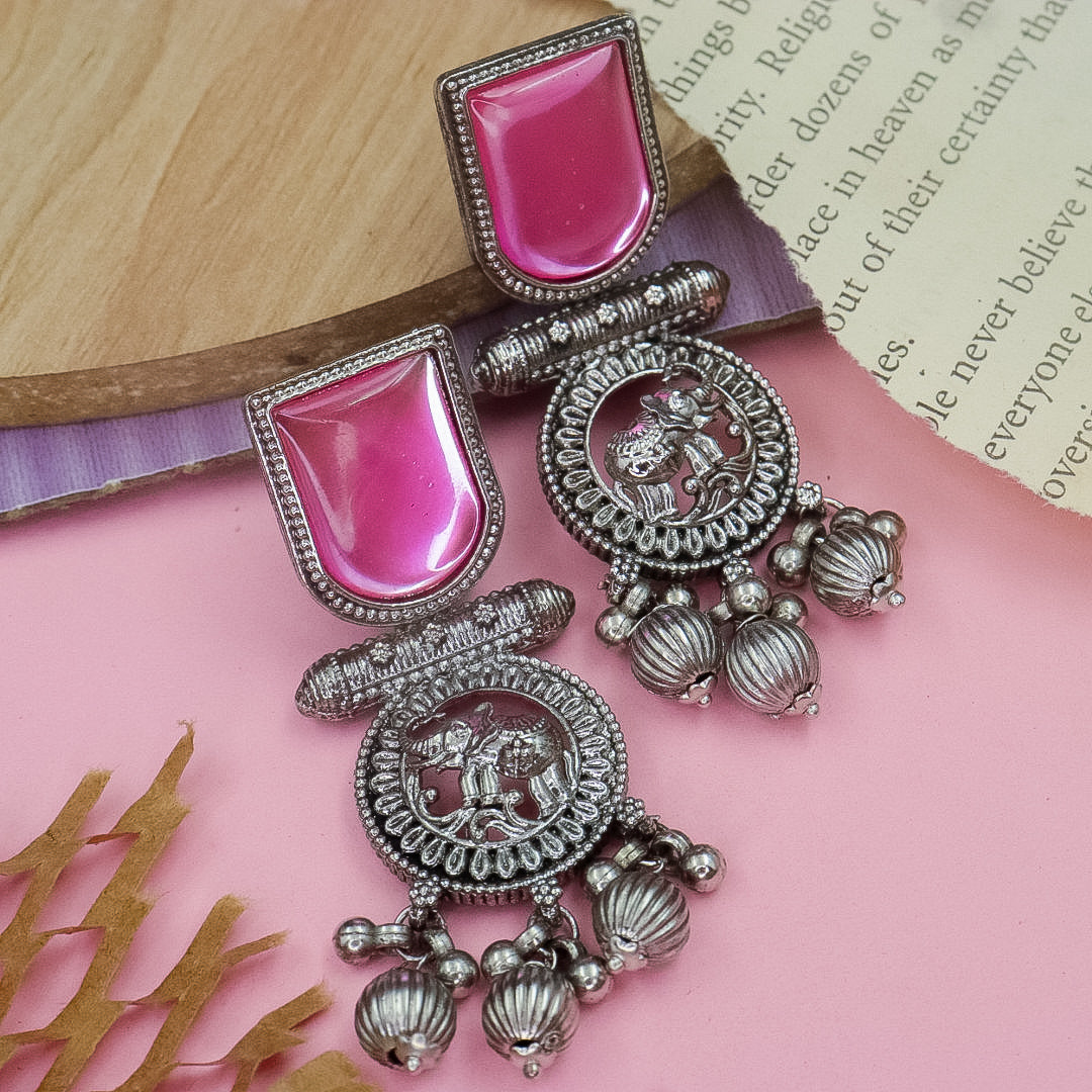 Brass Ghungroo Earrings