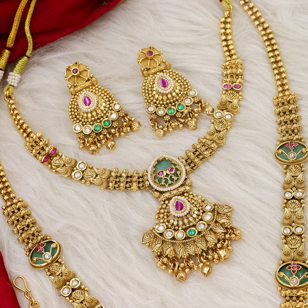 Sapna Premium Brass Rajwadi Combo
