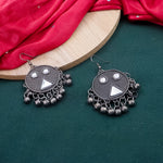 Load image into Gallery viewer, Black Polish Earrings