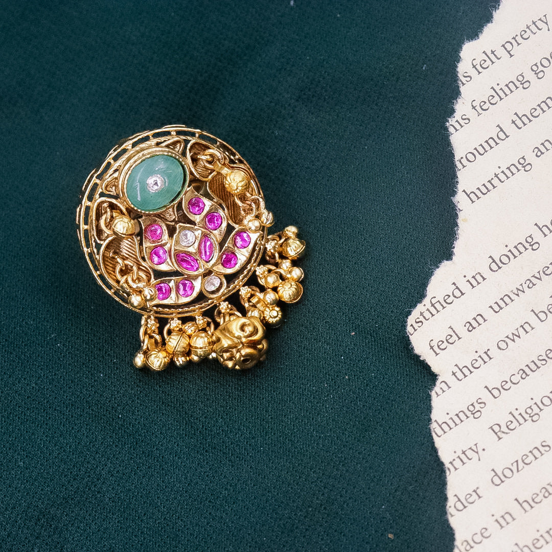 Heritage Rajwadi Brass Ring