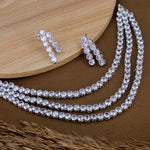 Load image into Gallery viewer, Malaika Arora Inspired 3 Layer AD Choker
