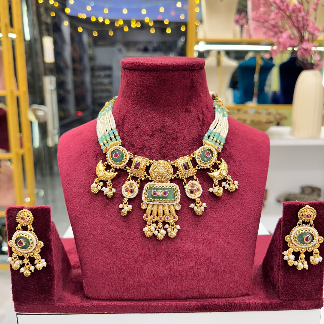 Kavya Heritage Rajwadi Necklace