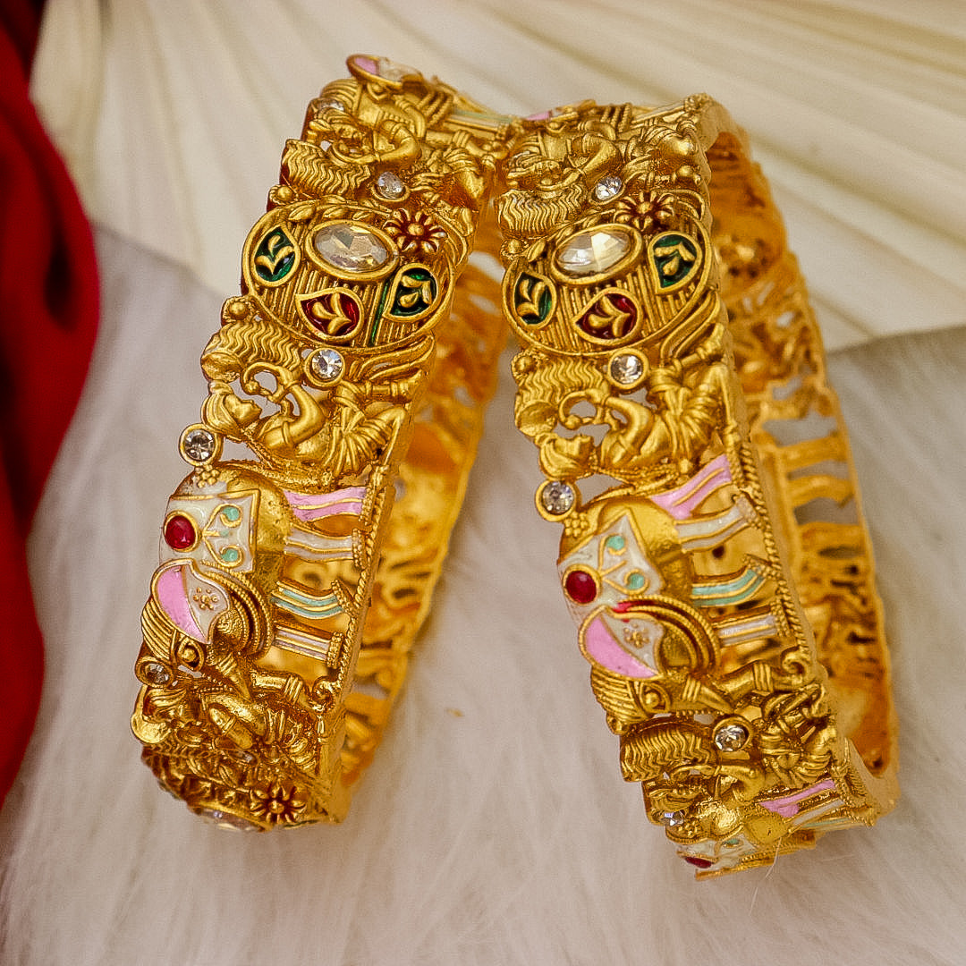 Meenakari Heritage Kada