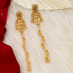 Load image into Gallery viewer, Yaseen Kashmiri Brass Earrings With Ghungroo Latakan