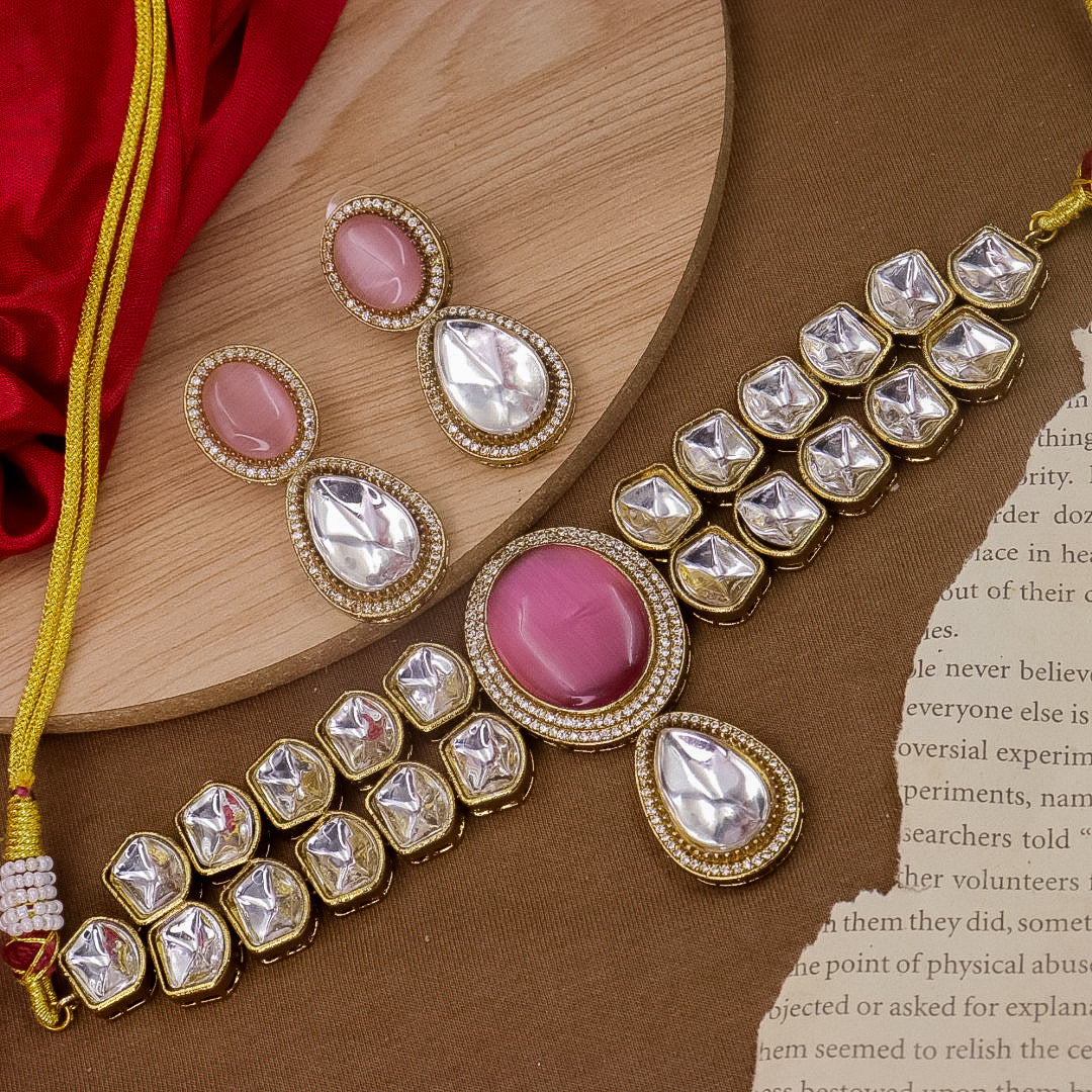 Polki Choker Set