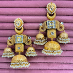 Load image into Gallery viewer, Zooni Kashmiri Viral Jhumka
