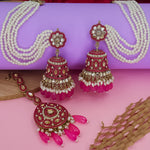 Load image into Gallery viewer, Sufiyan Jhumka With Kanchain
