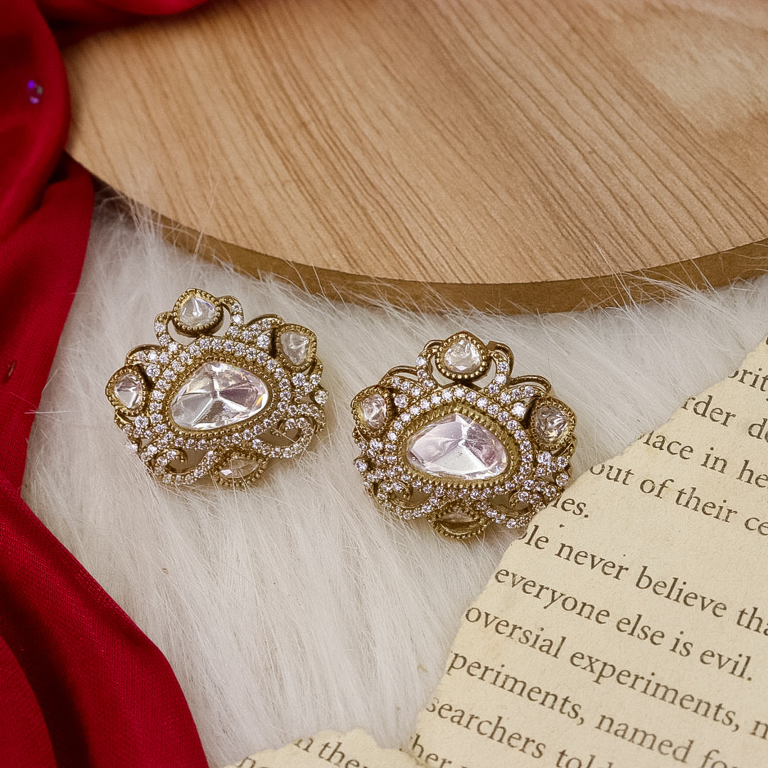 Feri Moissanite Studs
