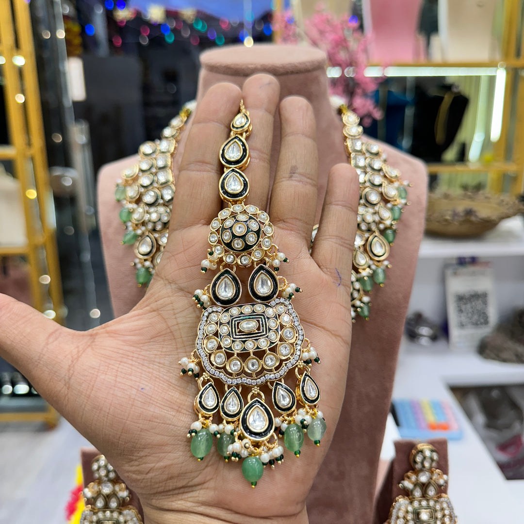 Mitali Semi Bridal Necklace Set