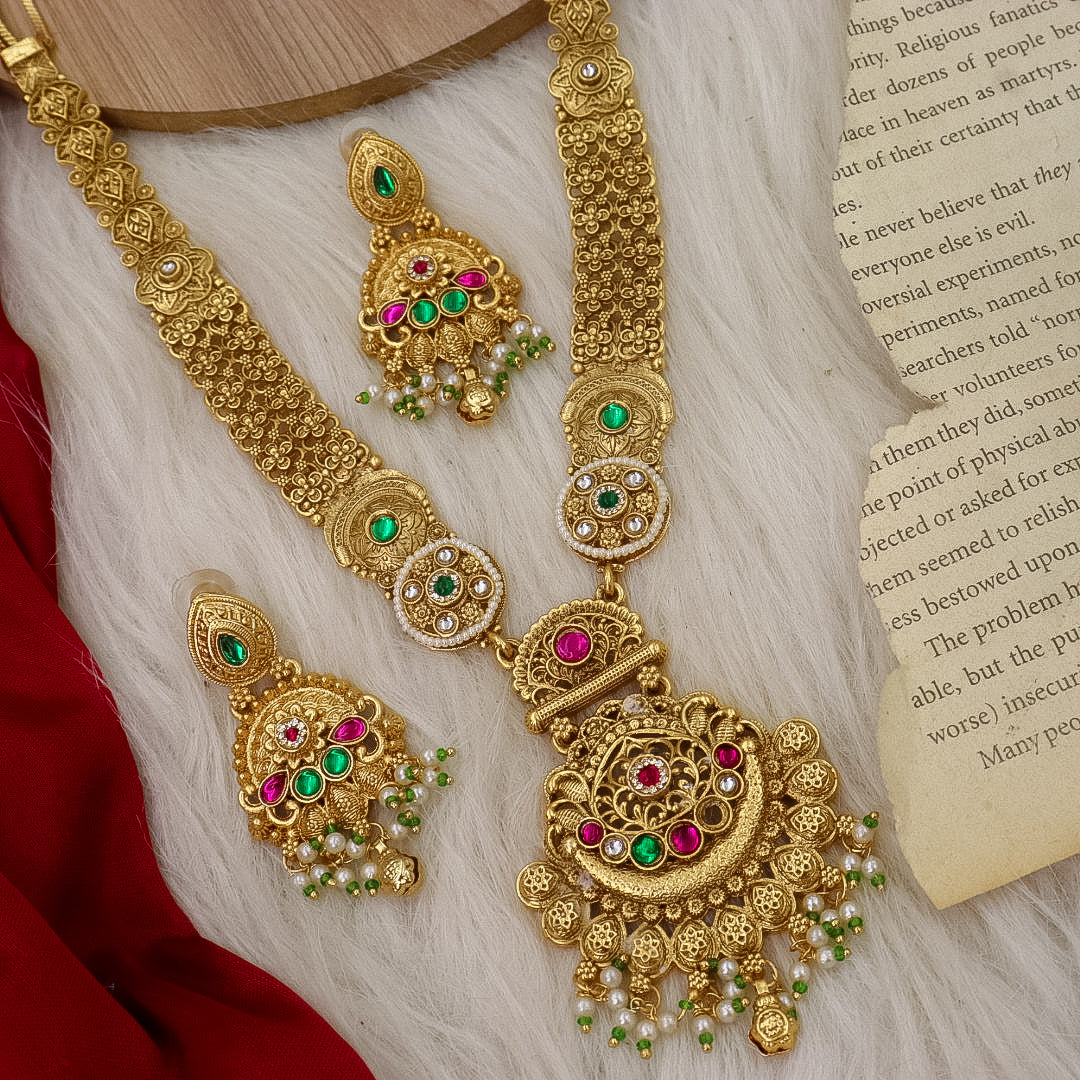 Riwa Long Rajwadi Necklace
