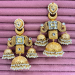Load image into Gallery viewer, Zooni Kashmiri Viral Jhumka
