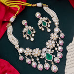 Load image into Gallery viewer, Kapro Emerald Moissainte  Necklace