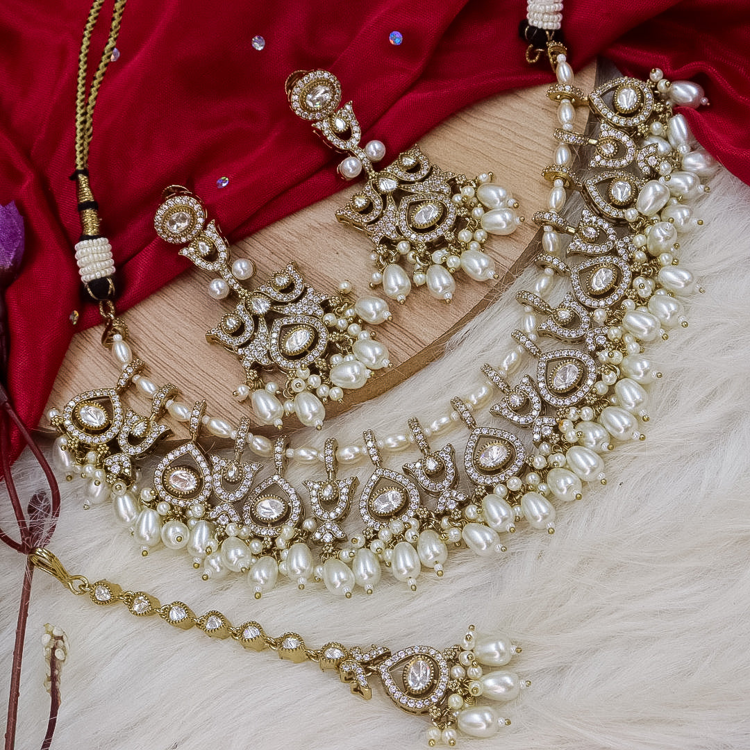 Trending Moti Moissante Necklace