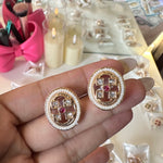 Load image into Gallery viewer, Vanya Kundan studs