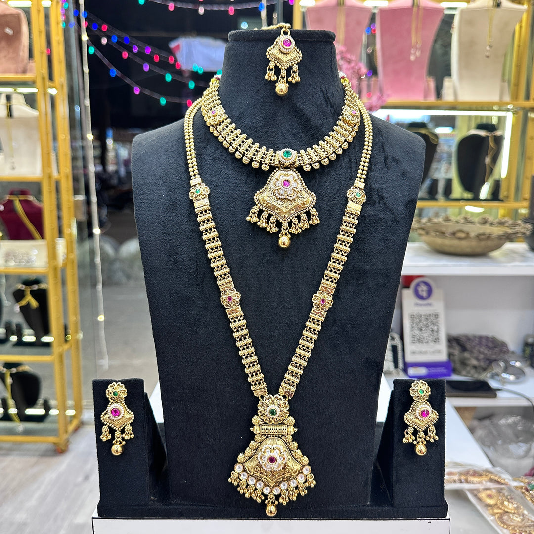 Aarti Combo Rajwadi Set