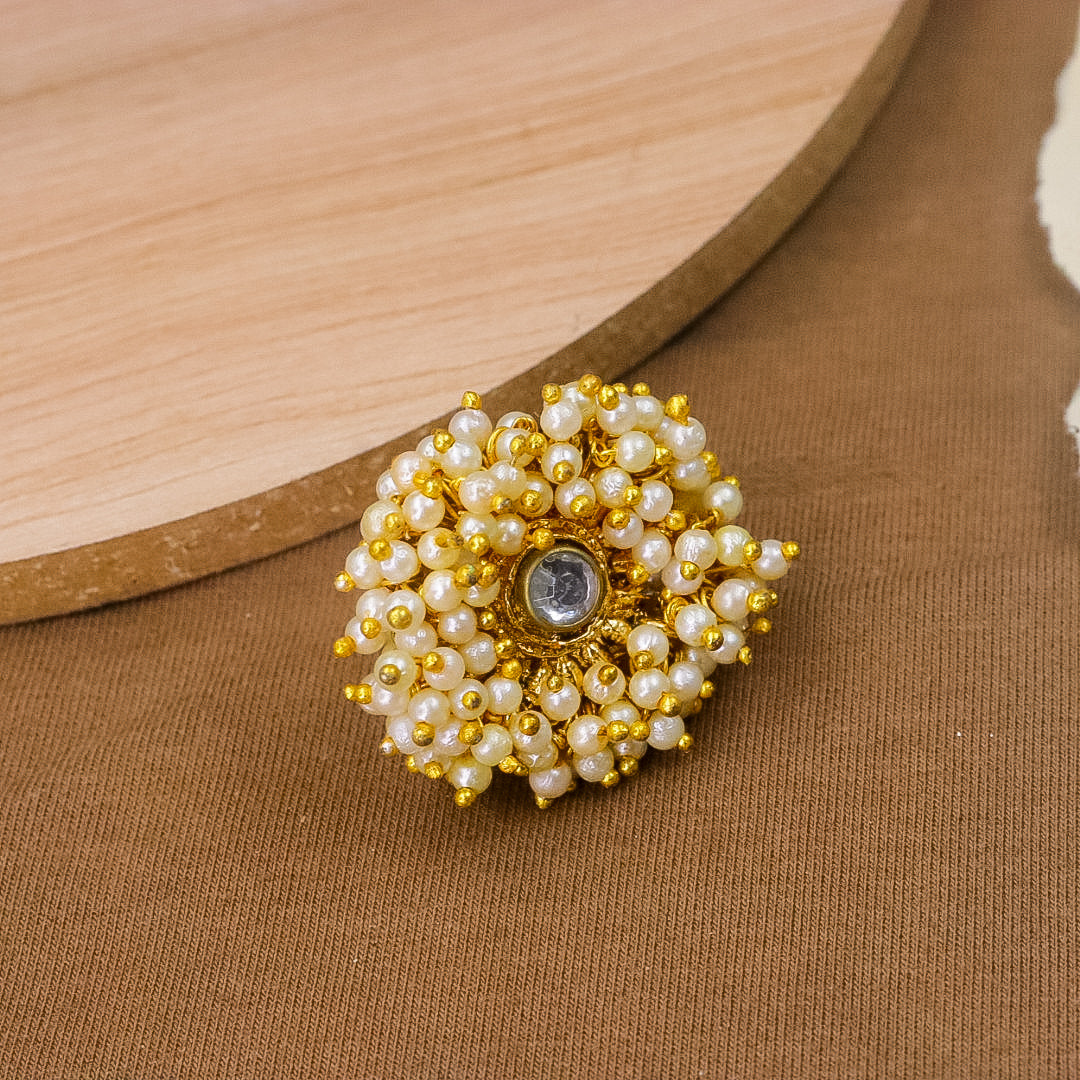Adjustable Bajri Ring