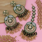 Load image into Gallery viewer, Uzma Pakistani Earrings And Mangtika
