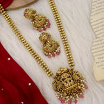 Load image into Gallery viewer, Misha Long Laxmi Set -Pink