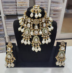 Load image into Gallery viewer, Tanu Premium l Polki Necklace
