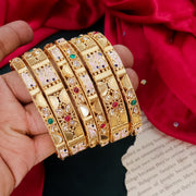 Ruchita Rajwadi 6 Bangles Set