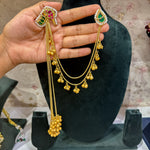 Load image into Gallery viewer, Viral Kashmiri Earrings With Brass Kanchain
