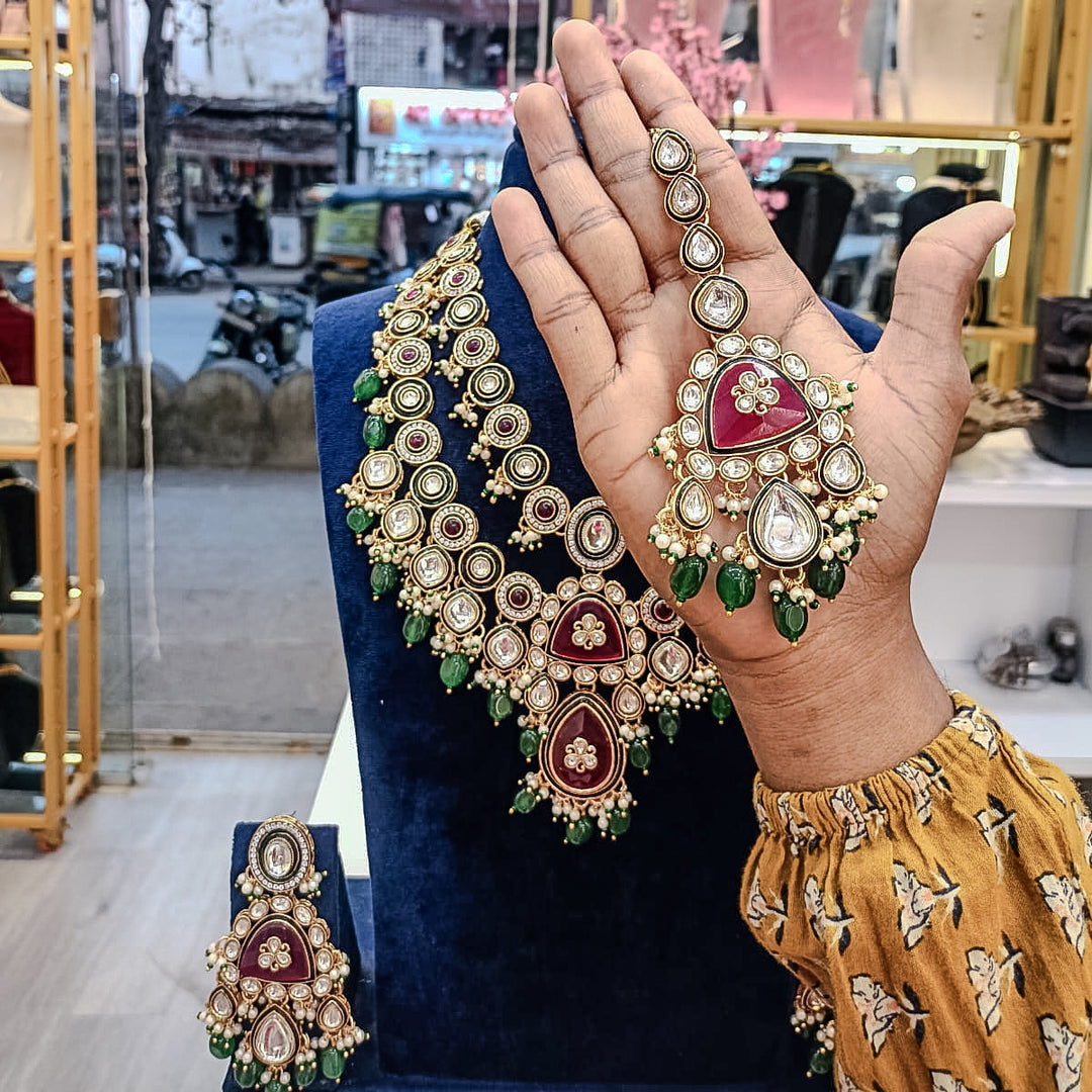 Anju Premium Semi Bridal Necklace