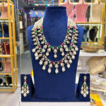 Load image into Gallery viewer, Poonam Layered Multi Moissianite Necklace