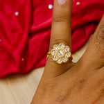 Load image into Gallery viewer, Flower Moissante Ring