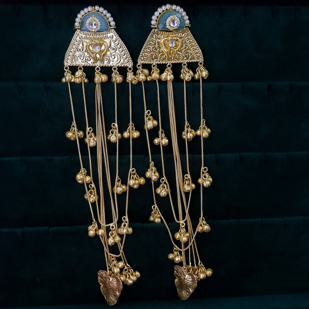 Pisha Kashmiri Brass  Jhumk (Copy)