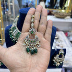 Load image into Gallery viewer, Vanya Polki  Necklace With Mangtika