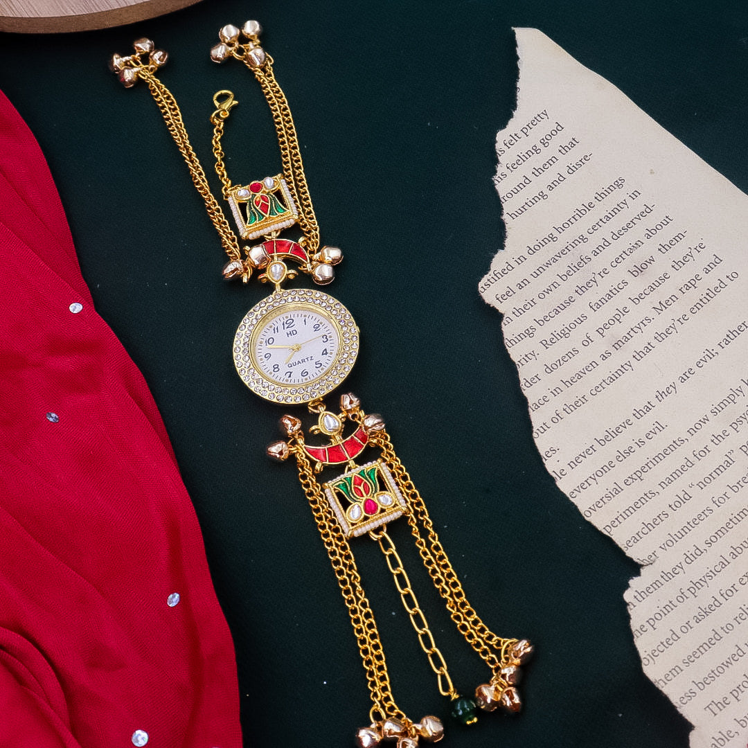 Dhavani Kashmiri Ghungroo Watch