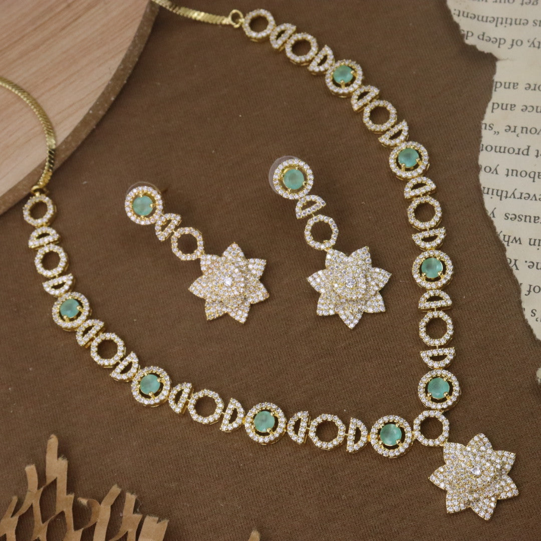 Flower Golden AD set