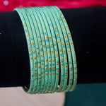 Load image into Gallery viewer, Vamila Shimmer Metal Bangles (Dozen)