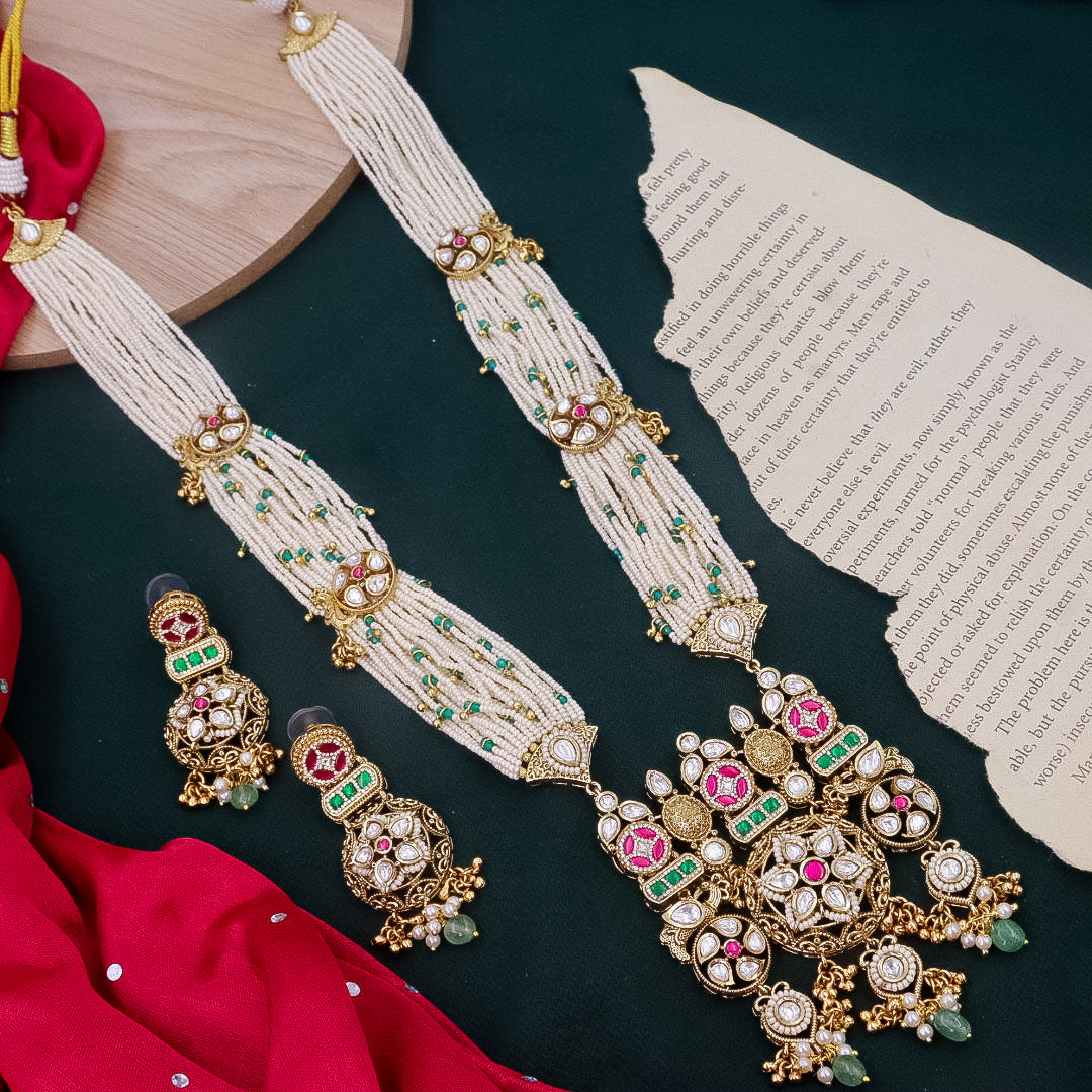 Lara Swaroski Premuim Long Necklace