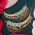 Load image into Gallery viewer, Vanita Bahubali Kanchain-Green