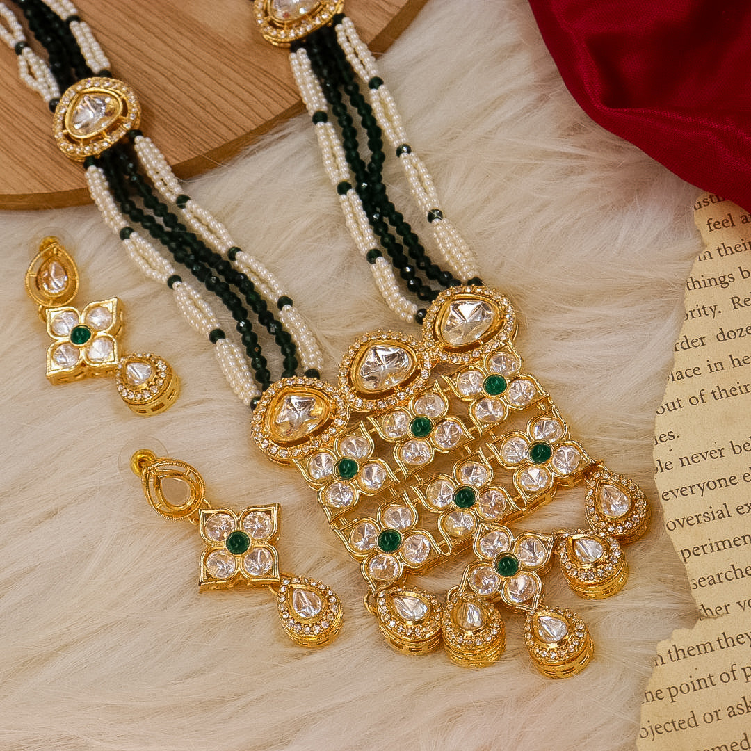 Vibha Long Moissianite Necklace