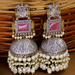Load image into Gallery viewer, Shonali Statement Premium Brass Jhumka
