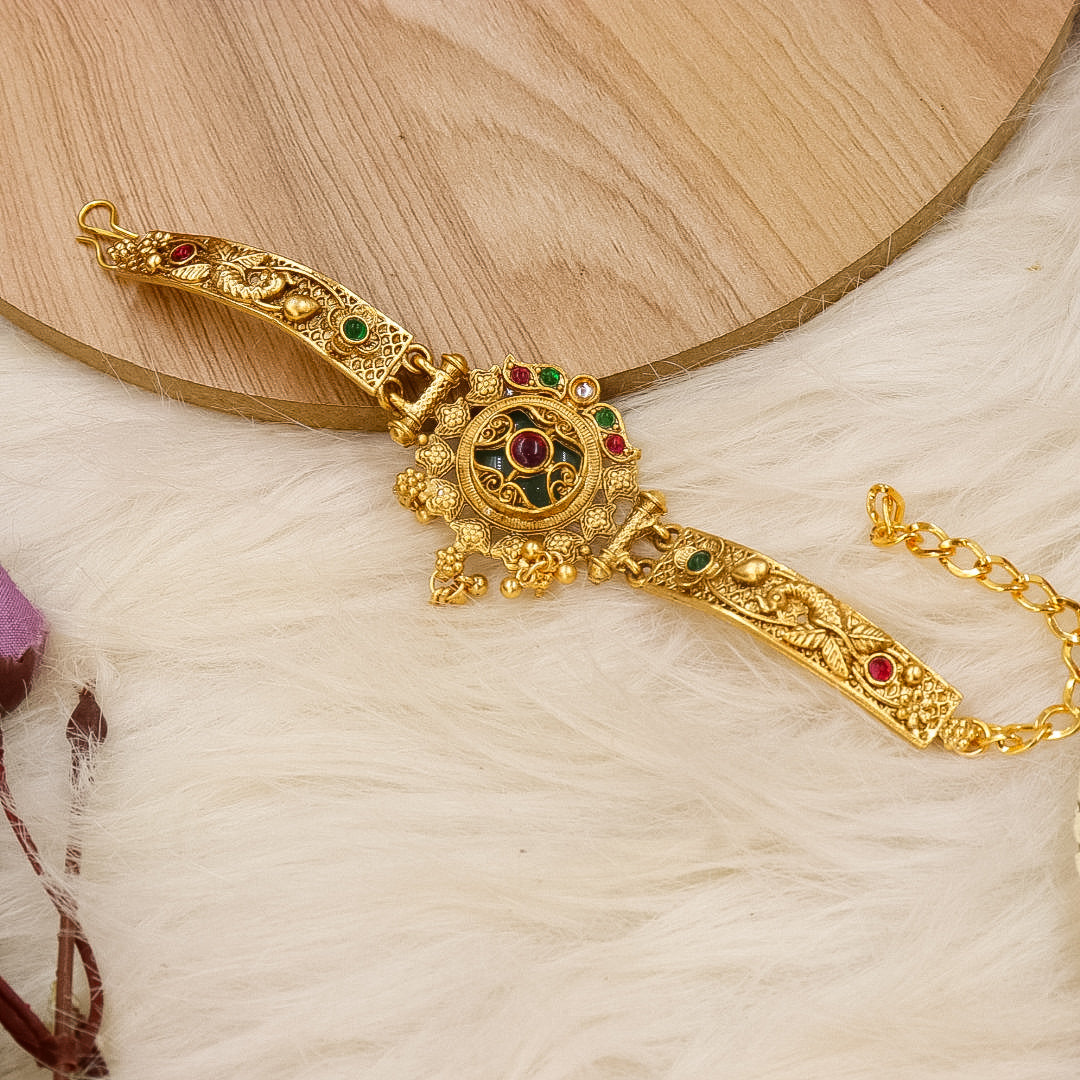 Jeena Heritage bracelet- Green
